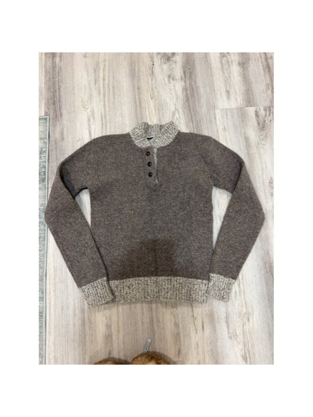 LANDS END VINTAGE 90S WOOL SWEATER SIZE SMALL